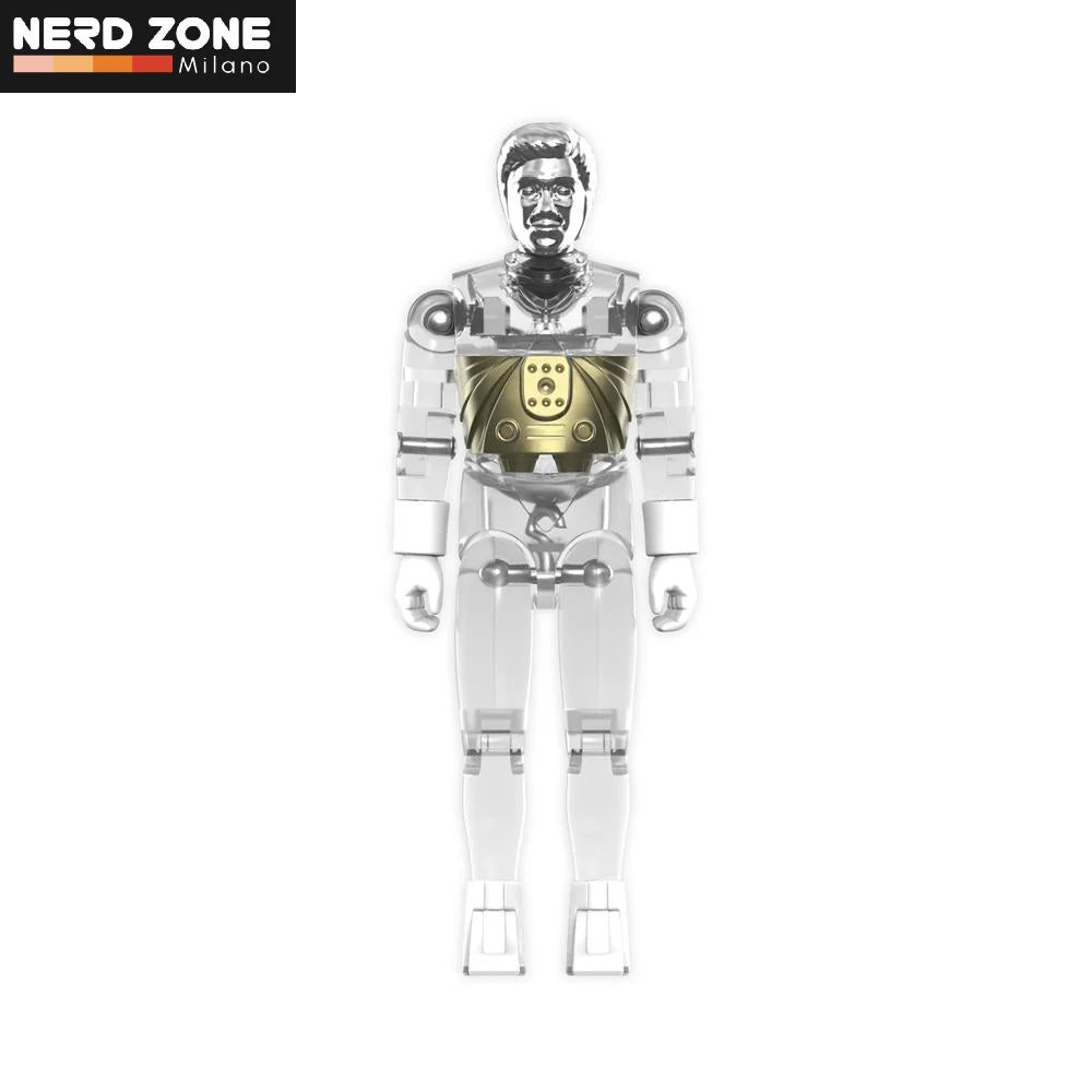 SUPER 7 - Micronauts W6 Acroyear Reaction+ & Time Traveler Clear SET