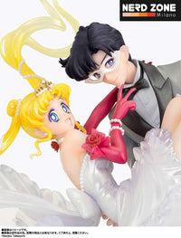 BANDAI - FIGUARTS ZERO - Sailor moon usagi ＆ tuxedo mask moonlight glow ed figuarts zero chouette