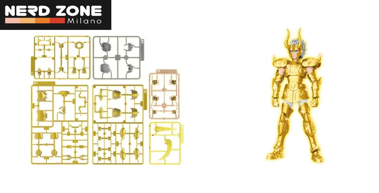 BLOKEES - Saint Seiya Capricorn Shura Champion Class 10 Model Kit