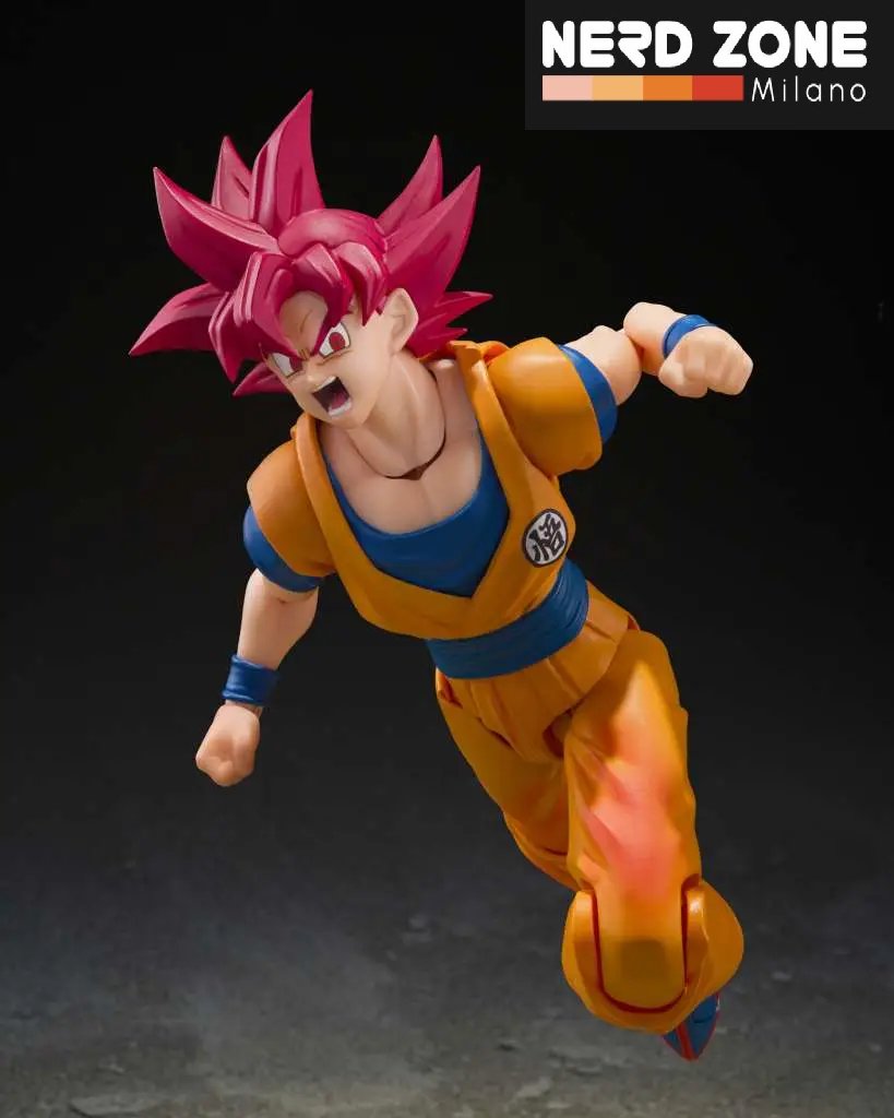 BANDAI - S.H. FIGUARTS Dragon Ball Super Saiyan God Son Guko (God Aura) 15 cm