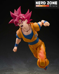 BANDAI - S.H. FIGUARTS Dragon Ball Super Saiyan God Son Guko (God Aura) 15 cm