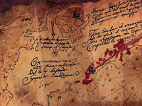 The Goonies – Mappa del tesoro di Willy l’orbo - Replica 1:1