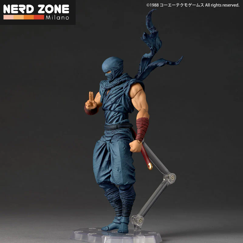 PRE ORDINE - KAIYODO - Revoltech A.y. Ninja Gaiden Ryu Hayabusa Ninja Ver. Action Figure