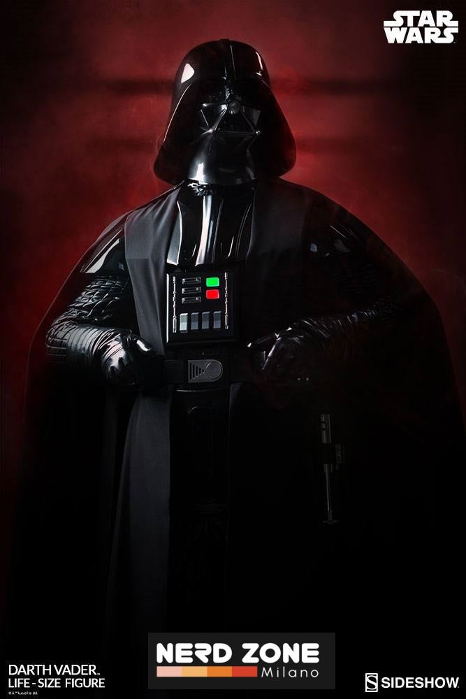 SIDESHOW - Star Wars Darth Vader Life-Size Statue 233 cm – NERD ZONE Milano
