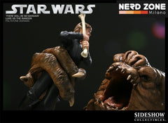 SIDESHOW - Sideshow 'There will be no Bargain' Luke vs Rancor Star Wars Diorama Ltd Edition
