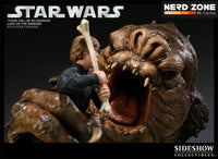 SIDESHOW - Sideshow 'There will be no Bargain' Luke vs Rancor Star Wars Diorama Ltd Edition