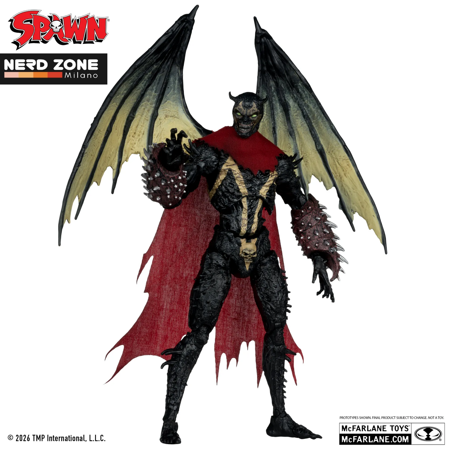 PRE ORDINE - McFARLANE TOYS 2025 - Spawn 7inch Wave 9 Classic Nightmare Spawn Action Figure