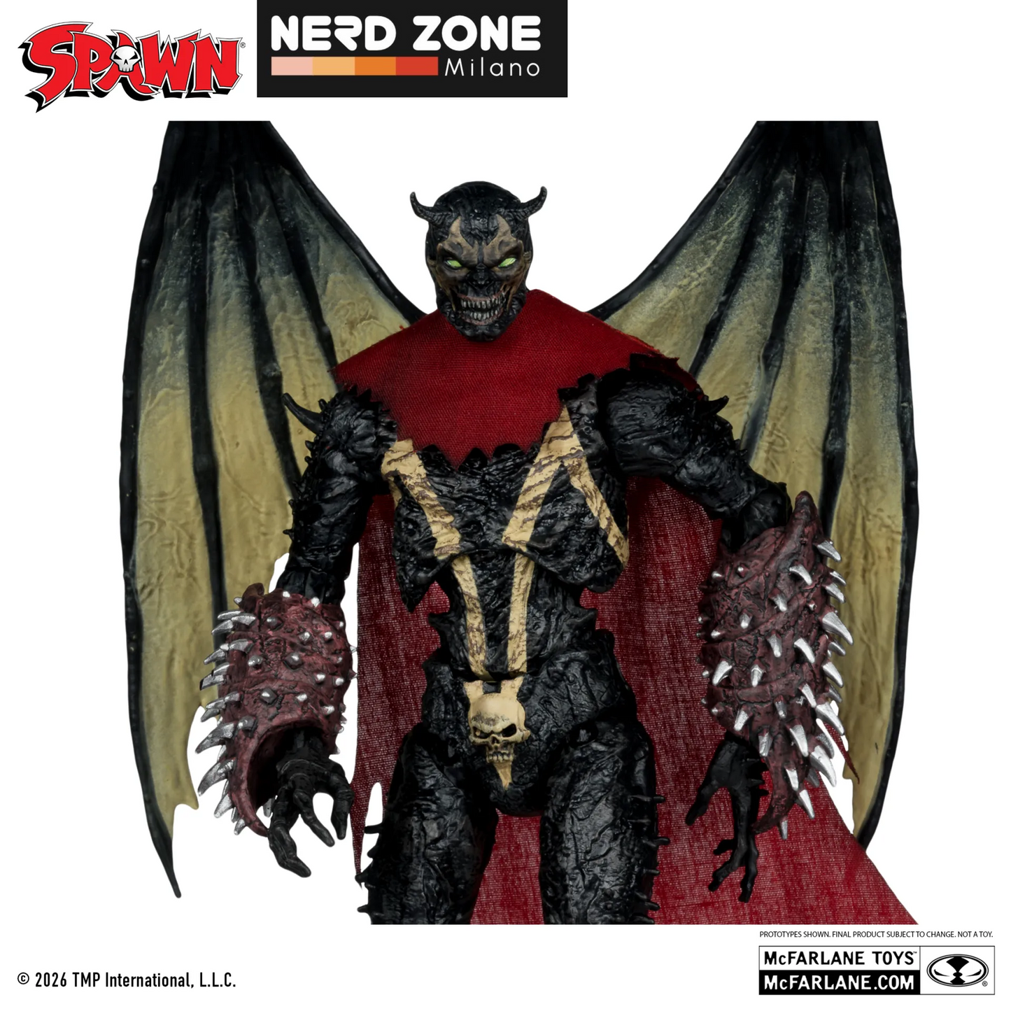 PRE ORDINE - McFARLANE TOYS 2025 - Spawn 7inch Wave 9 Classic Nightmare Spawn Action Figure