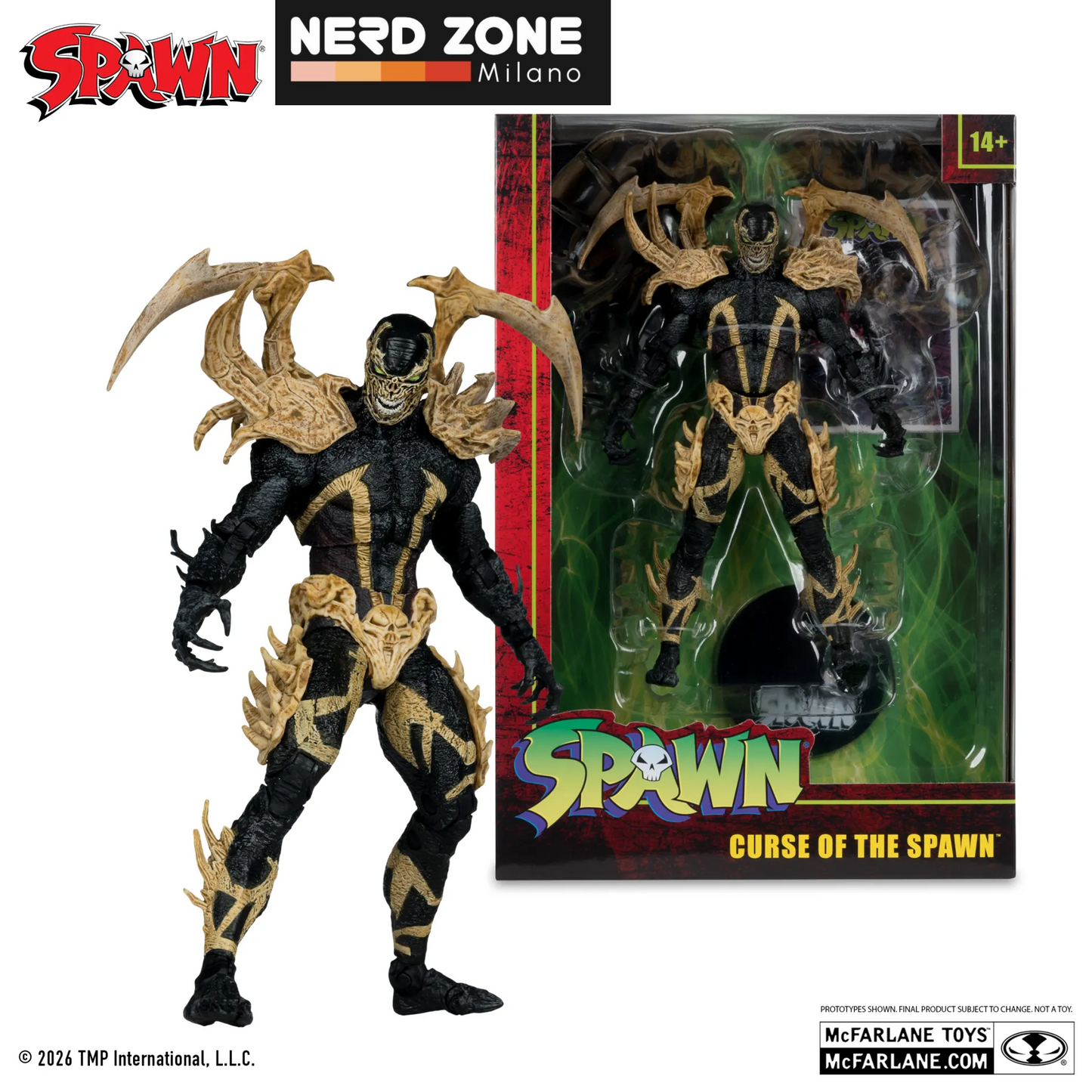 PRE ORDINE - McFARLANE TOYS 2025 - Spawn 7inch Wave 9 Curse Of Spawn Action Figure
