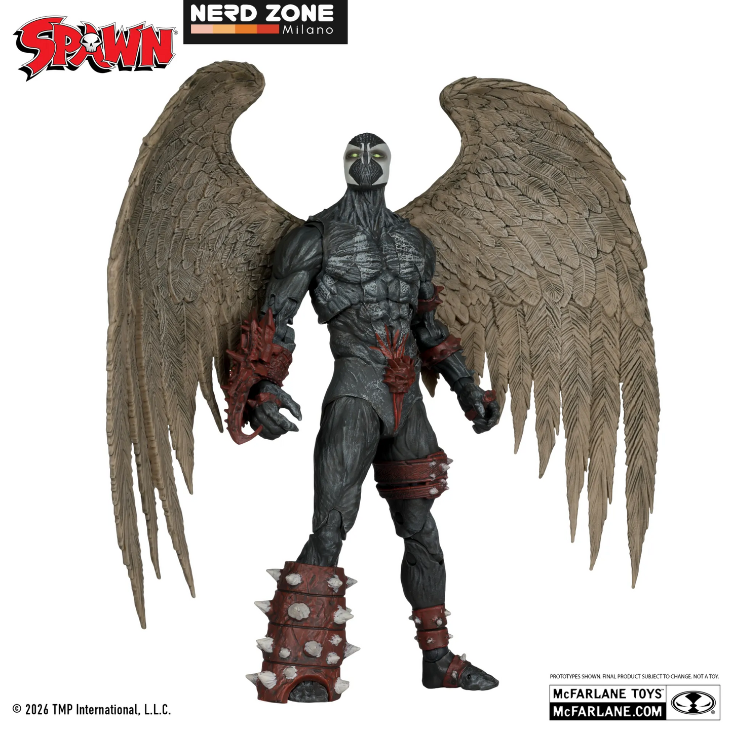PRE ORDINE - McFARLANE TOYS 2025 - Spawn 7inch Wave 9 Wings Of Redemption Spawn Action Figure