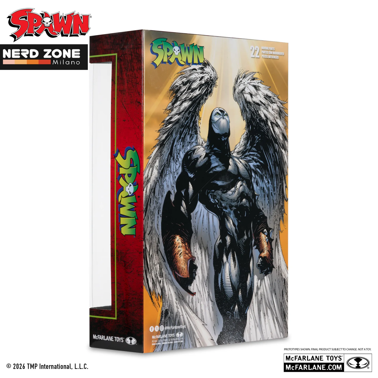 PRE ORDINE - McFARLANE TOYS 2025 - Spawn 7inch Wave 9 Wings Of Redemption Spawn Action Figure
