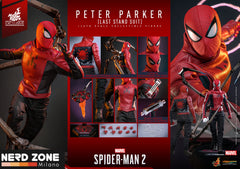 HOT TOYS EXCLUSIVE - Spider-Man 2 Action Figure 1/6 Peter Parker (Last Stand Suit) 30 cm VGM71