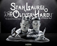 INFINITE STATUES Stan Laurel &amp; Oliver Hardy 1/3 statues