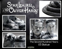 INFINITE STATUES Stan Laurel &amp; Oliver Hardy 1/3 statues