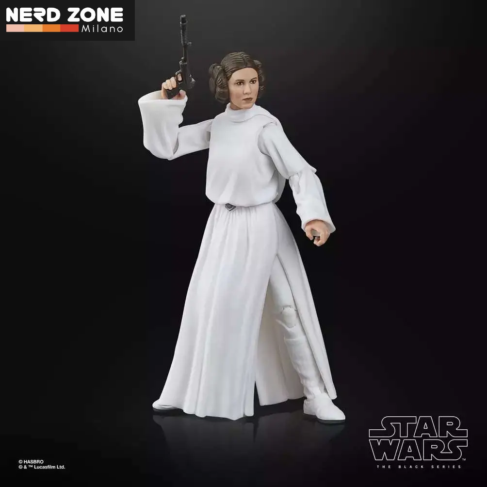 PRE ORDINE - HASBRO - STAR WARS Black Series A New Hope Princess Leia Organa Action Figure