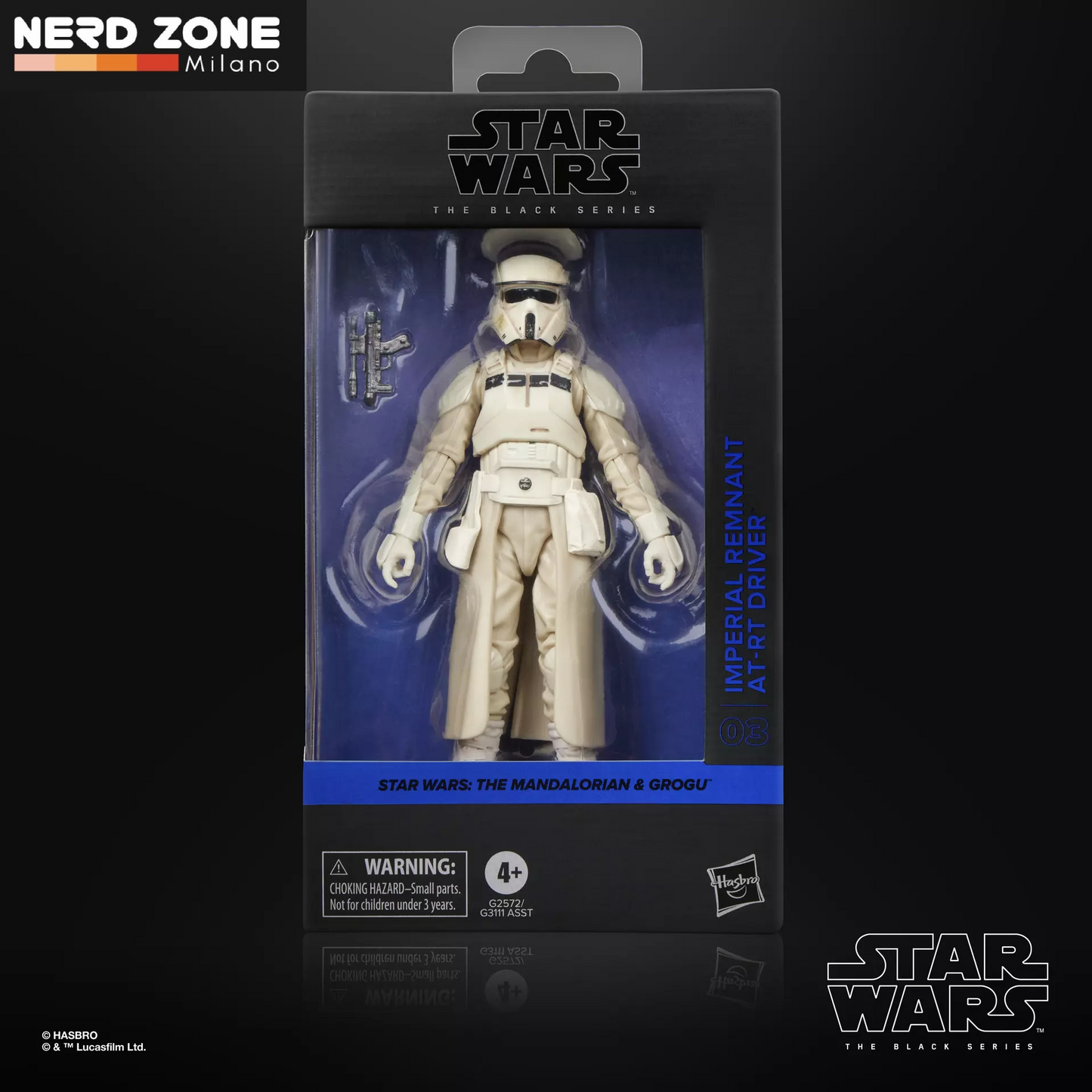 HASBRO - Star Wars Black Series The Mandalorian And Grogu Imperial Remnant At-rt Driver Action Figure