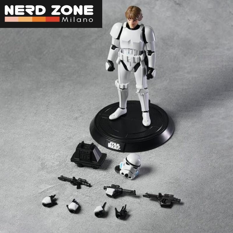 PRE ORDINE - BLOKEES - Star Wars Episode Iv A New Hope Luke Skywalker Disguise Version Champion Class 04 Model Kit