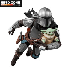 PRE ORDINE - BLOKEES - Star Wars The Mandalorian Din Djarin & Grogu Champion Class 05 Modle Kit