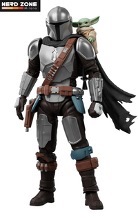 PRE ORDINE - BLOKEES - Star Wars The Mandalorian Din Djarin & Grogu Champion Class 05 Modle Kit