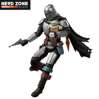 PRE ORDINE - BLOKEES - Star Wars The Mandalorian Din Djarin & Grogu Champion Class 05 Modle Kit