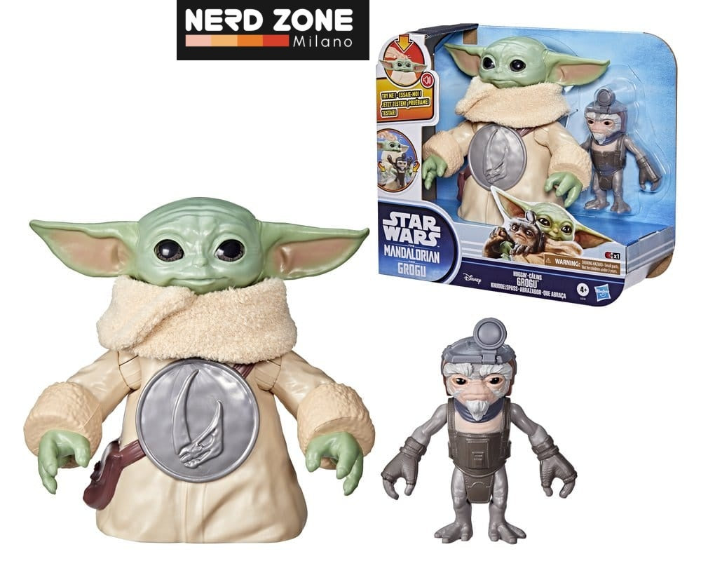 HASBRO - Star Wars The Mandalorian And Grogu Huggin Grogu