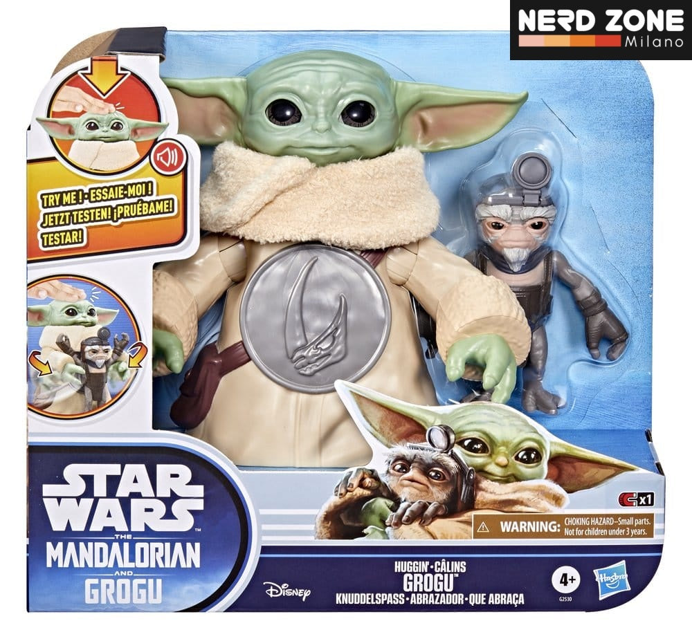 HASBRO - Star Wars The Mandalorian And Grogu Huggin Grogu