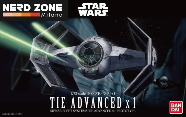 PRE ORDINE - BANDAI GUNPLA - Star Wars Tie Advanced (bandai)