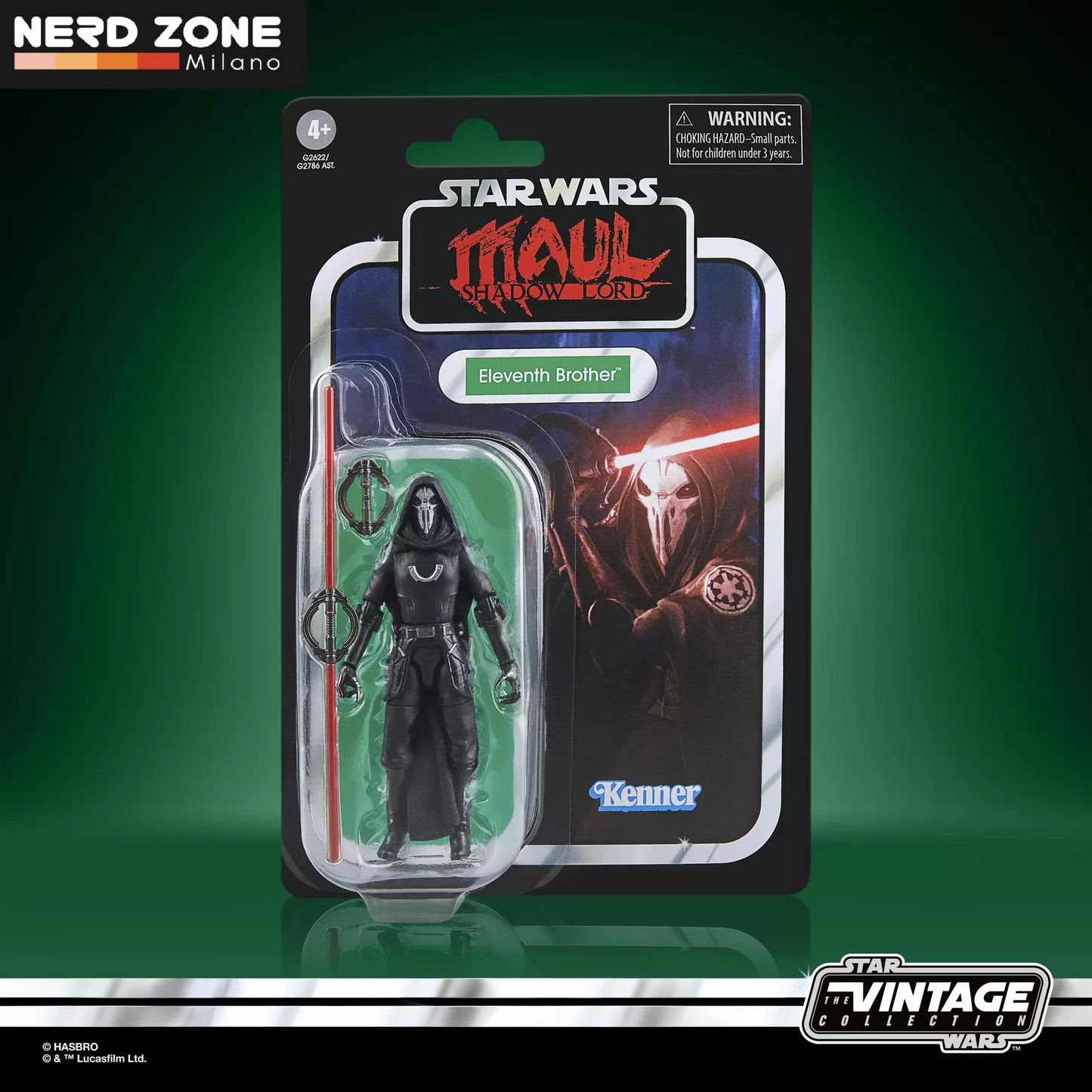 HASBRO - Star Wars Vintage Maul Shadow Lord Eleventh Brother Action Figure