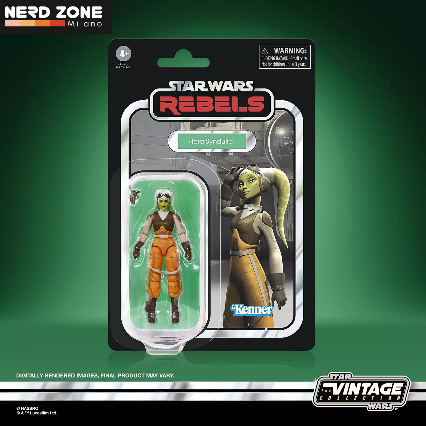 PRE ORDINE - HASBRO - Star Wars Vintage Rebels Hera Syndulla Action Figure