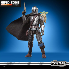 HASBRO - Star Wars Vintage The Mandalorian And Grogu Action Figure