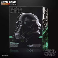 HASBRO - Star Wars Black Serie Rogue One Imperial Death Trooper Electronic Helmet