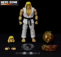 PRE ORDINE - JADA TOYS - Street Fighter 2 Ken Player 2 White Version 1/12 Action Figure