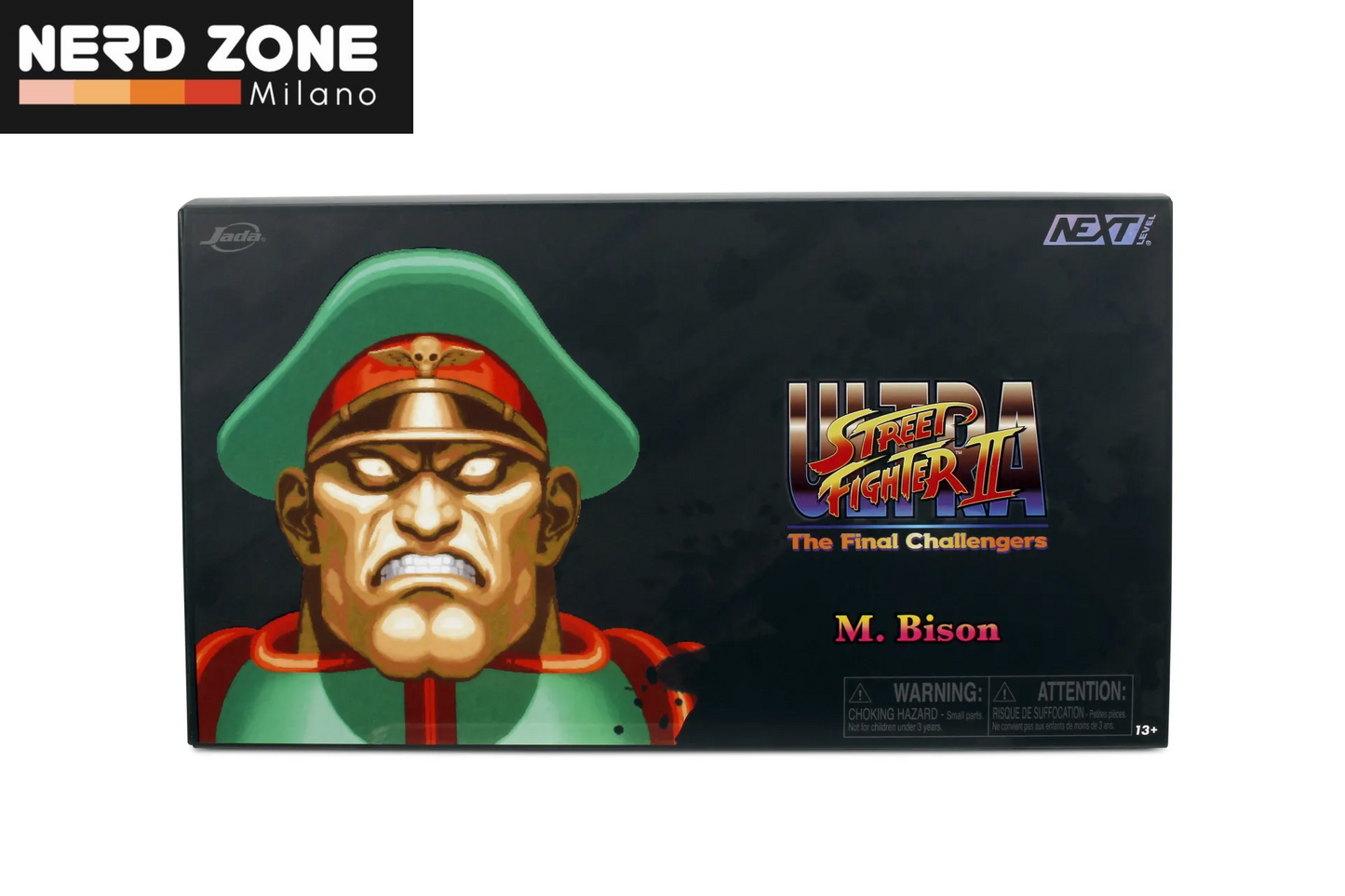 PRE ORDINE - JADA TOYS - Street Fighter 2 Mr. Bison 1/12 Variant Deluxe Action Figure