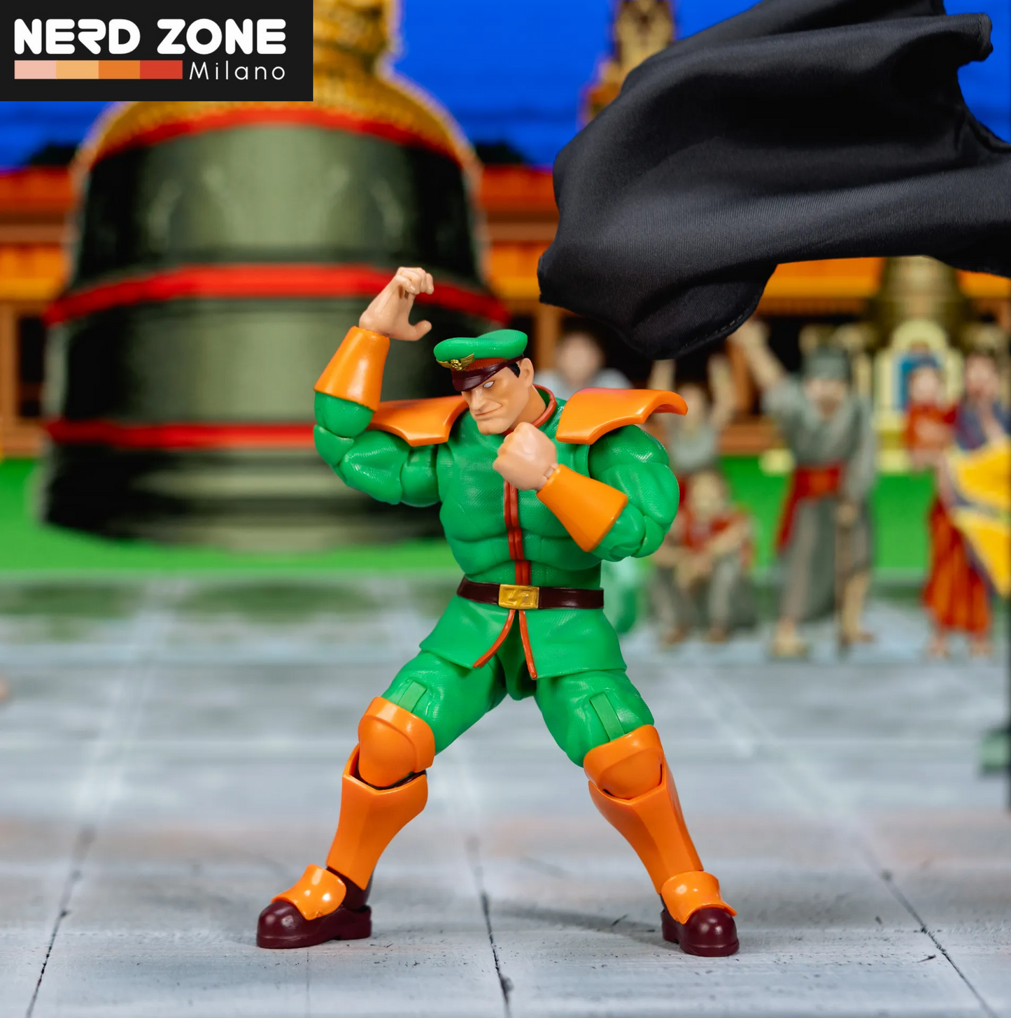 PRE ORDINE - JADA TOYS - Street Fighter 2 Mr. Bison 1/12 Variant Deluxe Action Figure