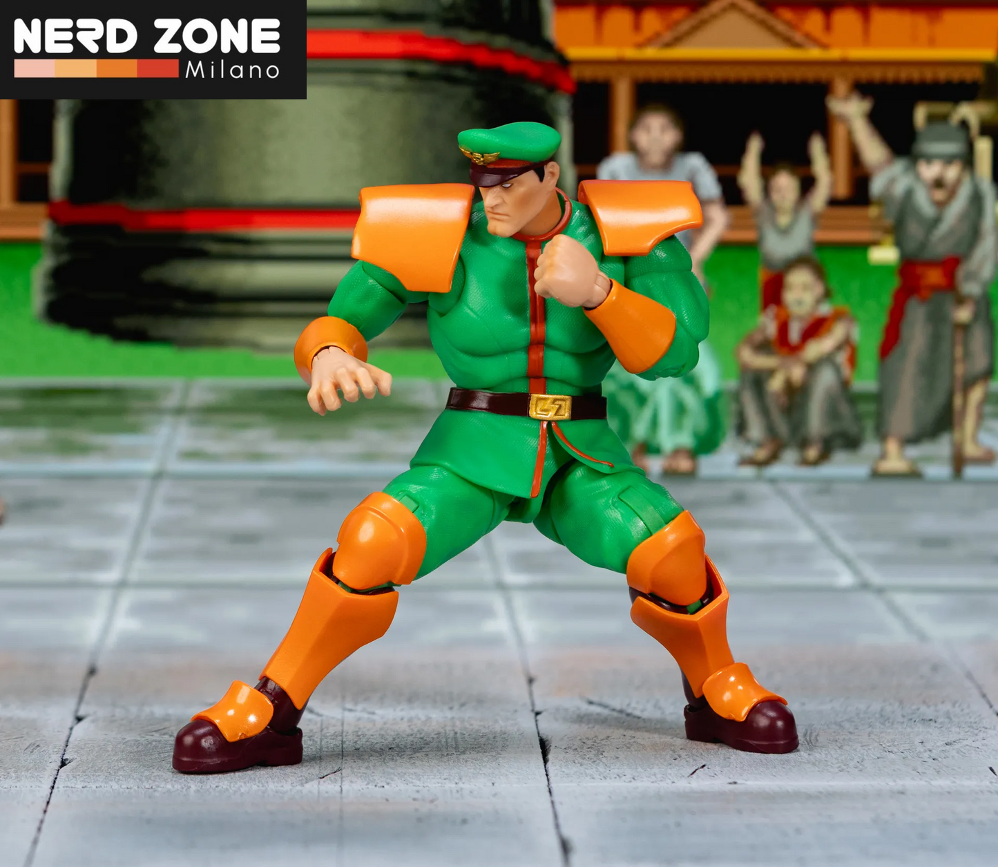 PRE ORDINE - JADA TOYS - Street Fighter 2 Mr. Bison 1/12 Variant Deluxe Action Figure
