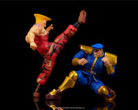 PRE ORDINE - JADA TOYS - Street Fighter II Giulie Vs Bison Af Double Pack Limited Edition