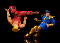 PRE ORDINE - JADA TOYS - Street Fighter II Giulie Vs Bison Af Double Pack Limited Edition