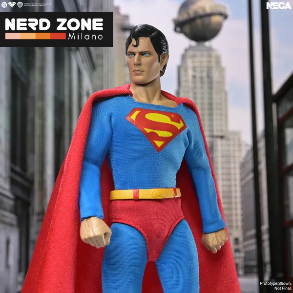 PRE ORDINE - NECA - Superman 1978 Film Superman Clothed Action Figure