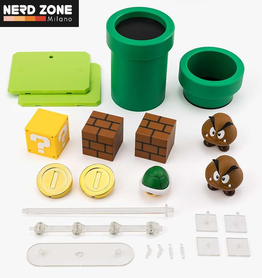 BANDAI - S.H. FIGUARTS Super Mario Playset Shf