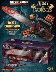 SYNDICATE COLLECTIBLES - Army of Darkness Prop Replica 1/1 Ash's Chainsaw 71 cm