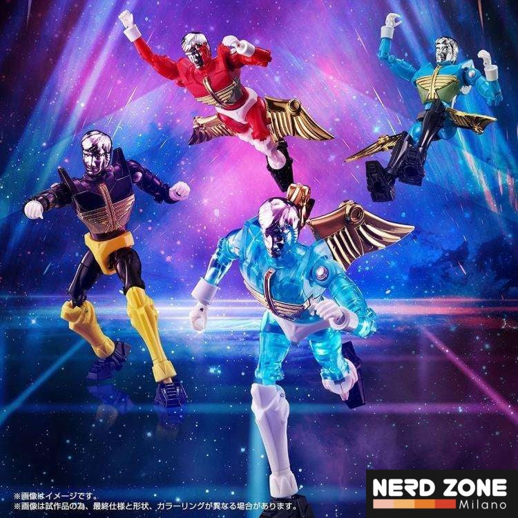 TAKARA TOMY - Microman Legacysoul Microman Command No.1 Exclusive Action Figure Set
