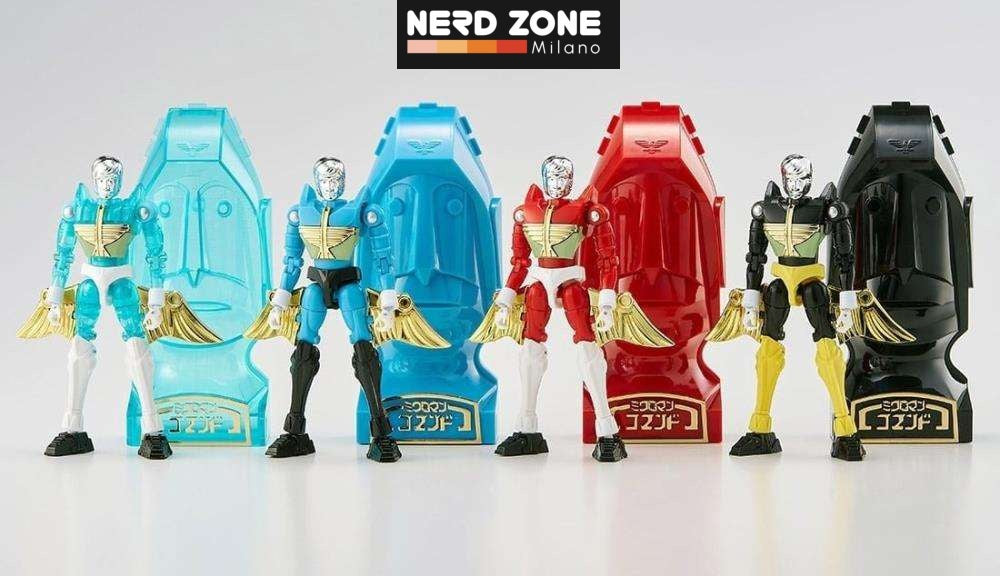 TAKARA TOMY - Microman Legacysoul Microman Command No.1 Exclusive Action Figure Set