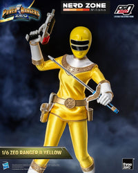 THREEZERO - Power Rangers Zeo FigZero Action Figure 1/6 Ranger II Yellow 30 cm