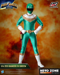 THREEZERO - Power Rangers Zeo FigZero Action Figure 1/6 Ranger IV Green 30 cm