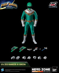 THREEZERO - Power Rangers Zeo FigZero Action Figure 1/6 Ranger IV Green 30 cm