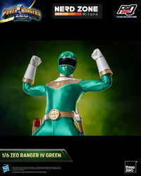 THREEZERO - Power Rangers Zeo FigZero Action Figure 1/6 Ranger IV Green 30 cm