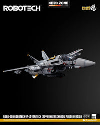 PRE ORDINE THREEZERO - Robotech Robo-dou Vf-1s Veritech (Roy Fokker) Shadow Finish Version Figure