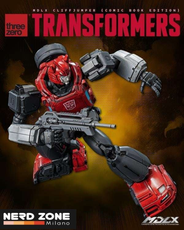 PRE ORDINE - THREEZERO - Transformers Mdlx Cliffjumper (Comic Book Edition) Action Figure