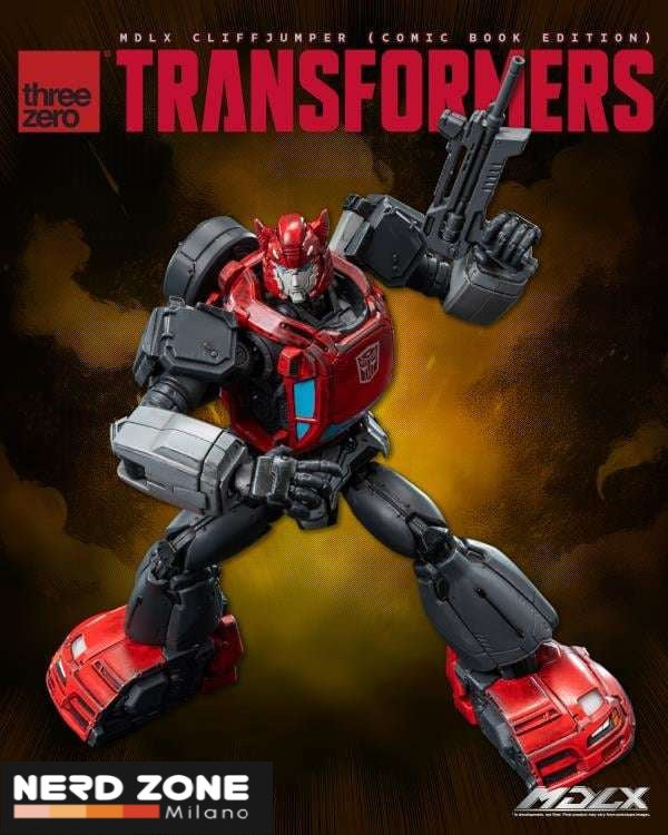 PRE ORDINE - THREEZERO - Transformers Mdlx Cliffjumper (Comic Book Edition) Action Figure