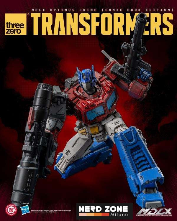 PRE ORDINE - THREEZERO - Transformers Mdlx Optimus Prime  (Comic Book Edition) Action Figure